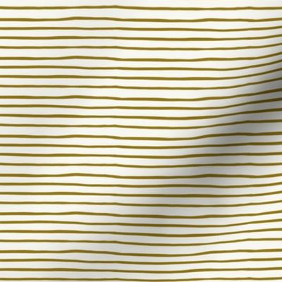 Handdrawn organic stripes_ocker