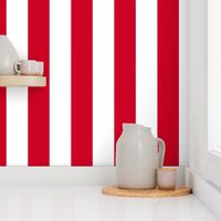 Carnival 3 inch red stripes