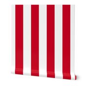 Carnival 3 inch red stripes