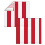 Carnival 3 inch red stripes