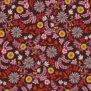 Dalarna Floral Livingstone Medium 