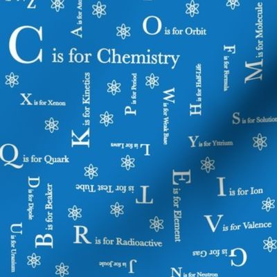 C is for Chemistry (Blue))