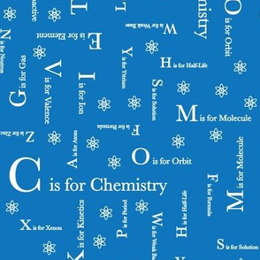 C is for Chemistry (Blue))