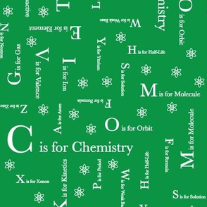 C is for Chemistry (Green)