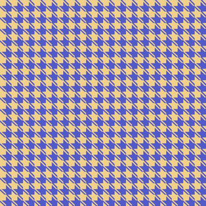 camel blue houndstooth