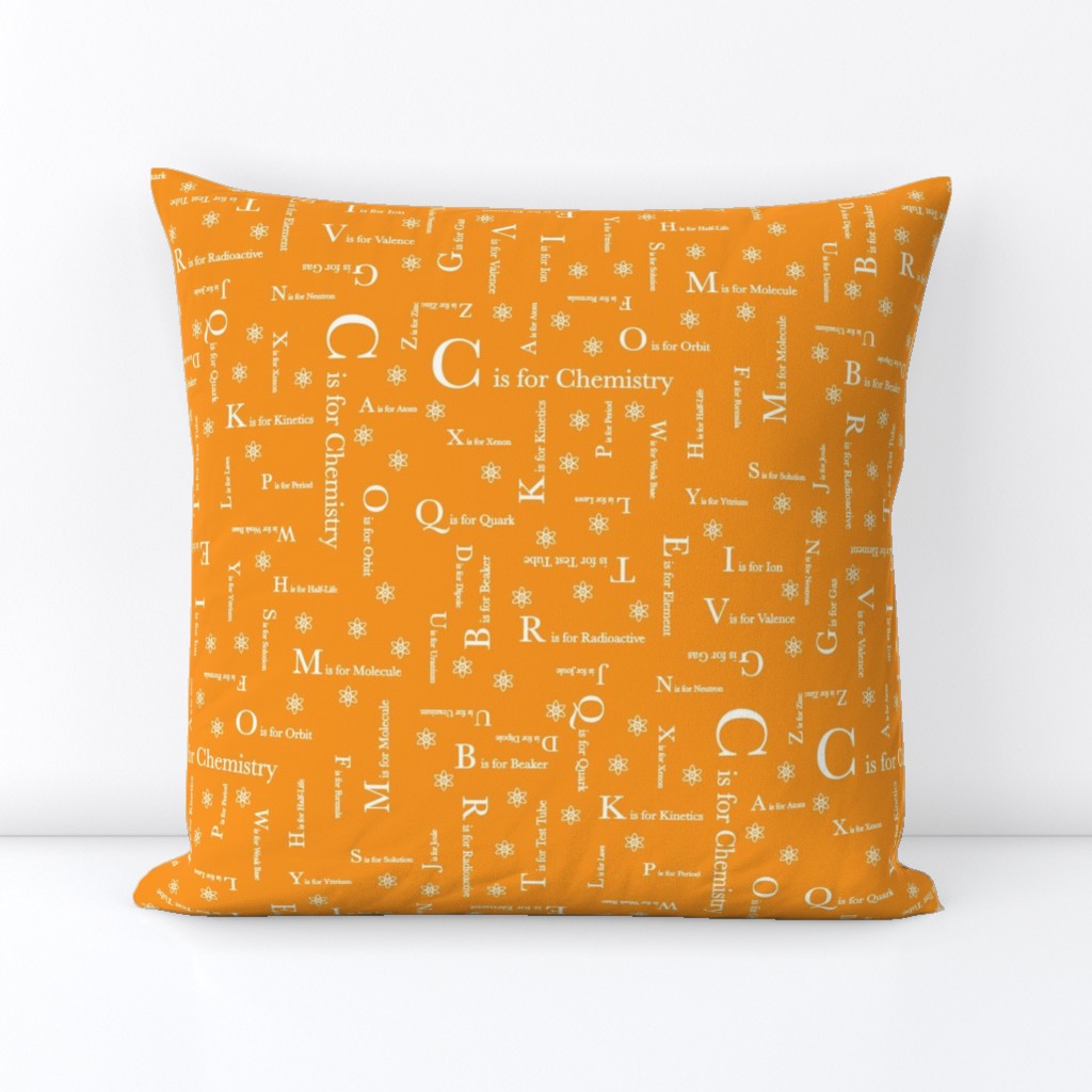 C is for Chemistry (Orange)