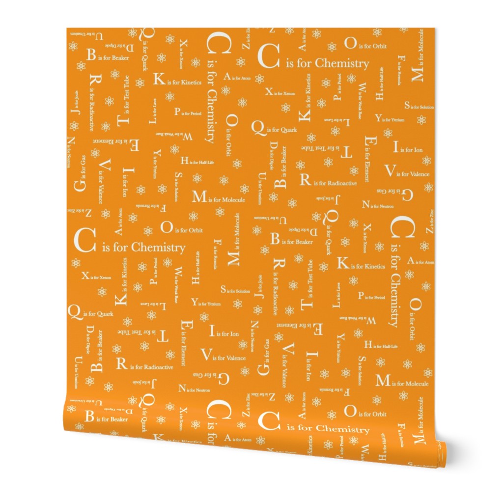 C is for Chemistry (Orange)