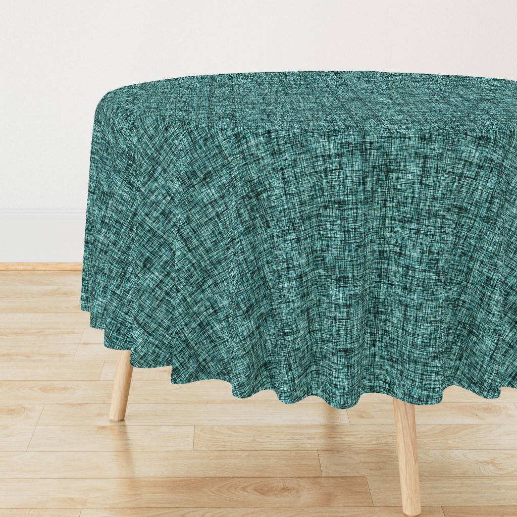 2599 large - Linen Texture - Turquoise