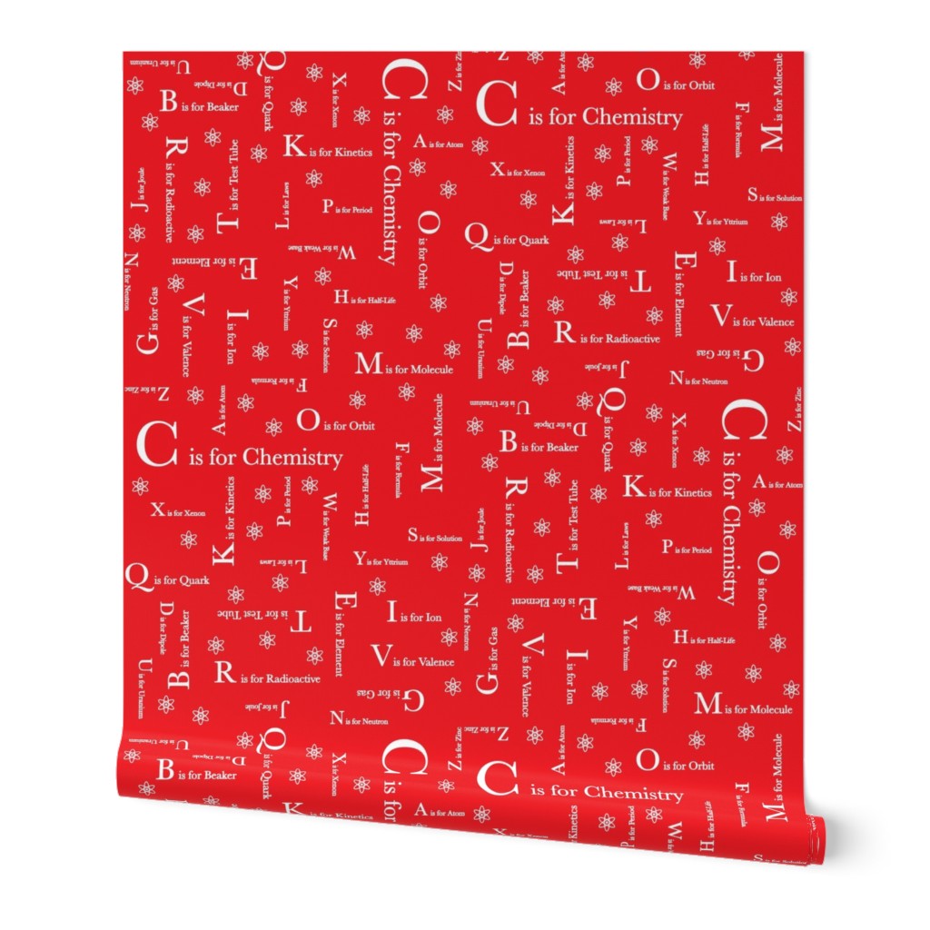 C is for Chemistry (Red)