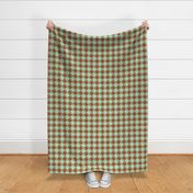 mint chocolate houndstooth large