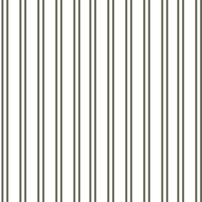 Candy Stripes White and Green - 3.5x3.5