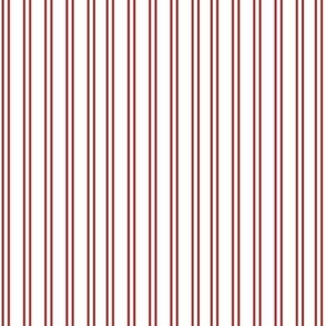Candy Stripes White and Red - 2.5x2.5