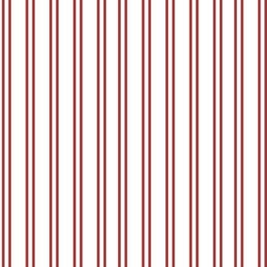 Candy Stripes White and Red - 3.5x3.5