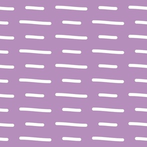 LILAC dash stripes