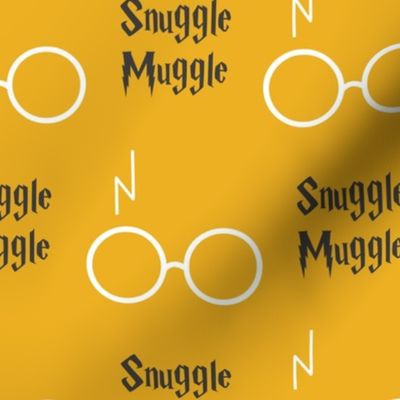 snuggle muggle wizard glasses - curry