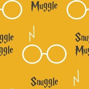 snuggle muggle wizard glasses - curry