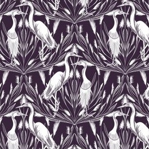 Storks theme pattern 