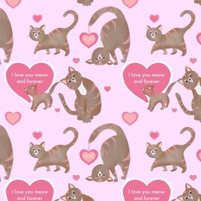 Meow and forever pink