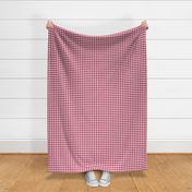 Gingham (Viva Magenta, 0.5 inch check)