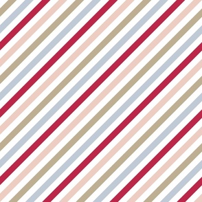 Diagonal colourful stripes 