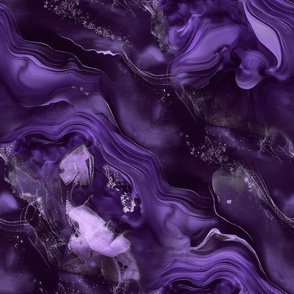 Rich Purple Luxury Marble Texture Smaller Scale