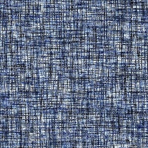 2620 large - Linen Texture - Navy Haze