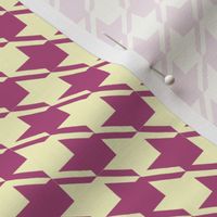 yellow plum houndstooth