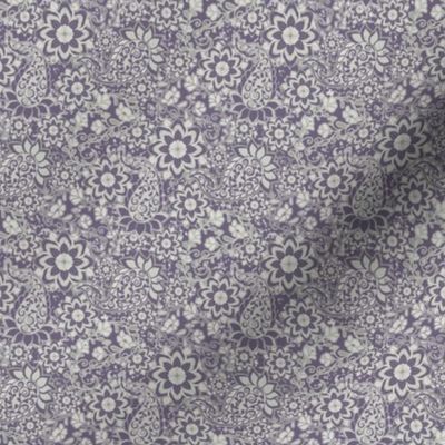 Old Lavender Paisleys, small