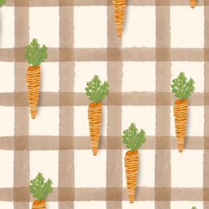 watercolorplaid carrot