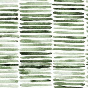 Khaki striped vibes - watercolor green geometrical striated - brush strokes - minimal scandi abstract b091-7