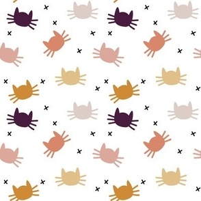 small whisker cats: elderberry, lilac kiss, rosy cheeks, moonbeam, carrot cake, honey yellow