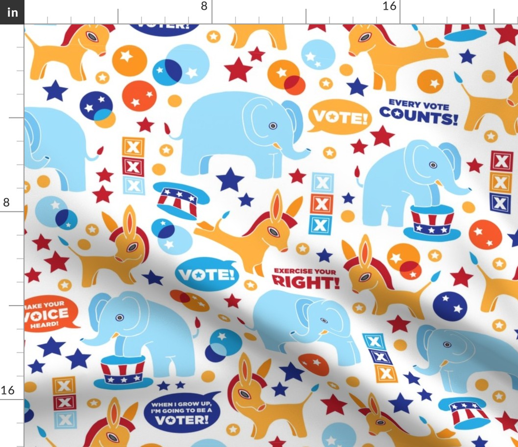Baby's First Civic Duty Fabric