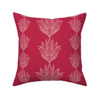 pineapple_leaves_on _magenta_aggadesign