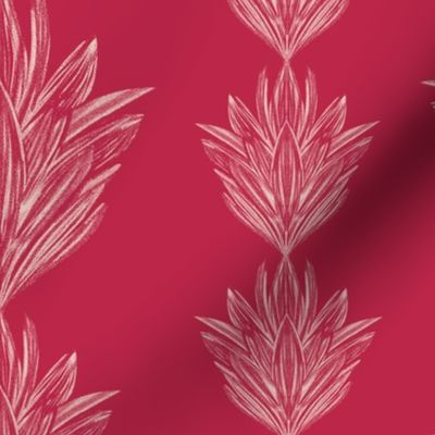 pineapple_leaves_on _magenta_aggadesign