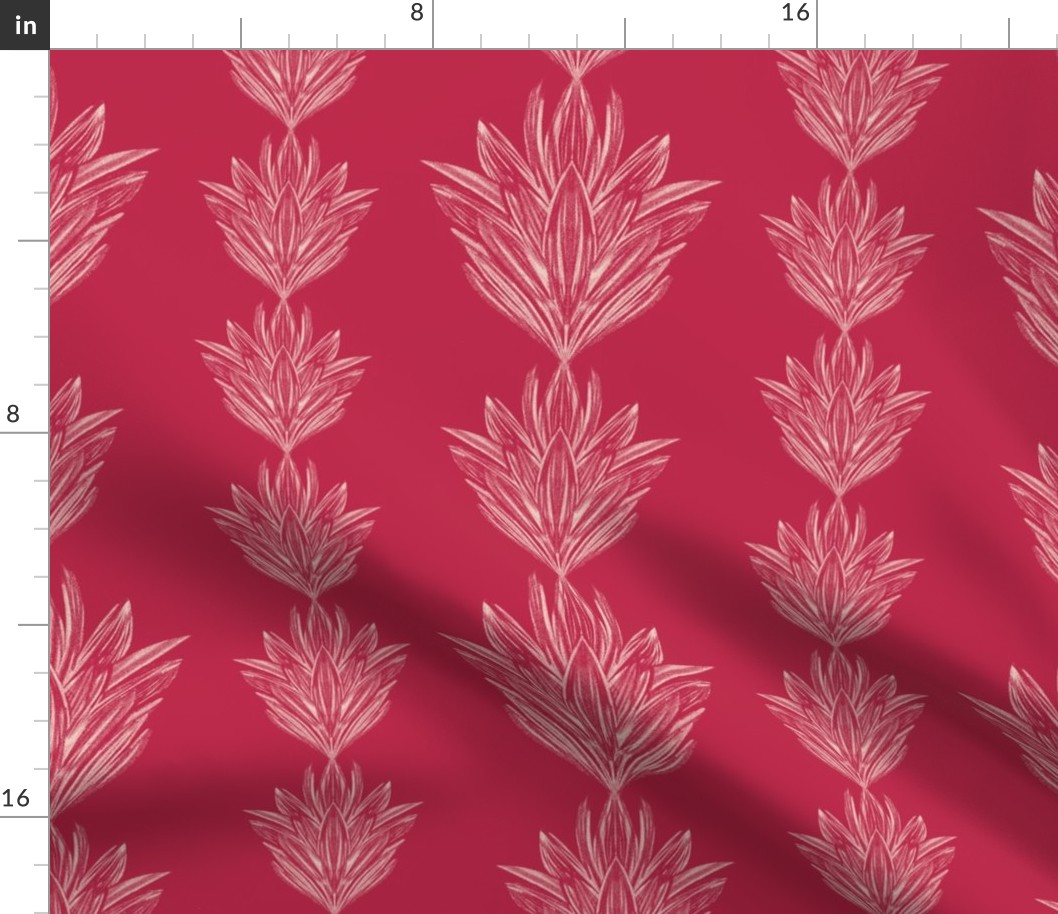 pineapple_leaves_on _magenta_aggadesign