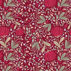magentaPattern-floral-001