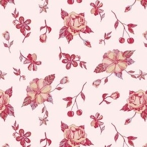 Ruby Toile pink S