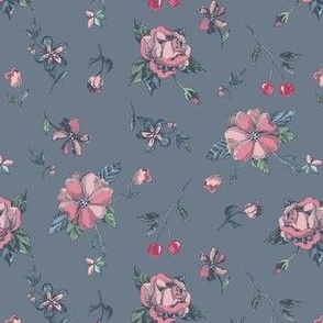 Ruby Toile chambray sm