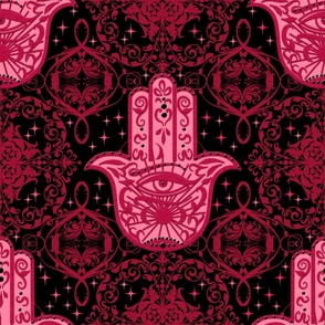 magenta-hamsa-hand