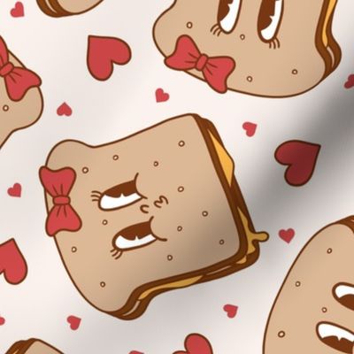 Grilled Cheese Valentine Beige BG Rotated - Large Scale