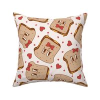 Grilled Cheese Valentine Beige BG - Large Scale