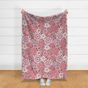 Groovy Valentine Floral Muted - XL Scale