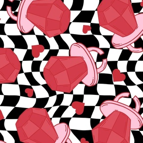 Groovy Valentine Ring Pop Rotated - XL Scale