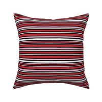 Painted Valentine Stripe Black BG - XS Scale