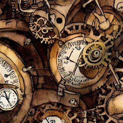 Steampunk Watches, Gears, and Gadgets