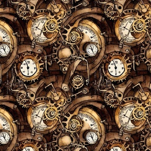 Steampunk Watches, Gears, and Gadgets