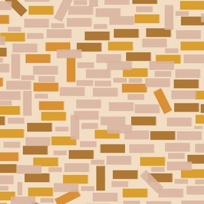 Fallen goldenrod bricks