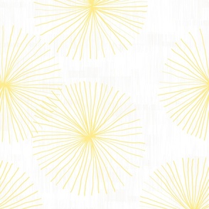 Dandelions M+M White Sunshine Jumbo by Friztin