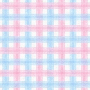 Pink and Blue Plaid