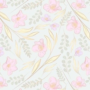 Pastel French Country Floral